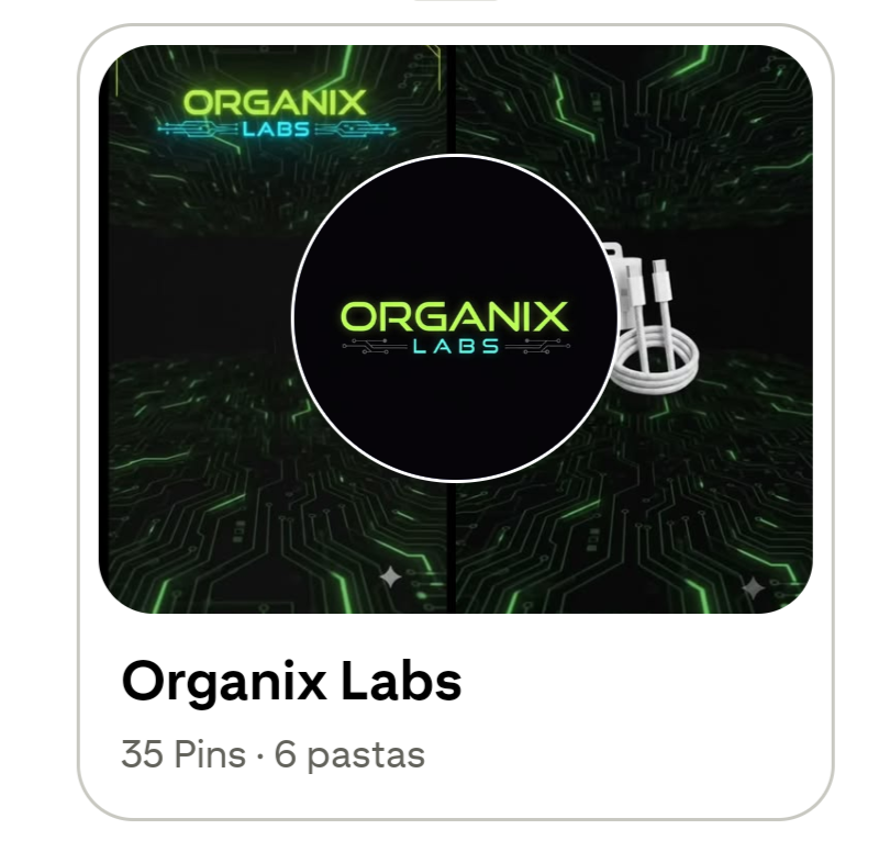 QR Code Pinterest Organix Labs